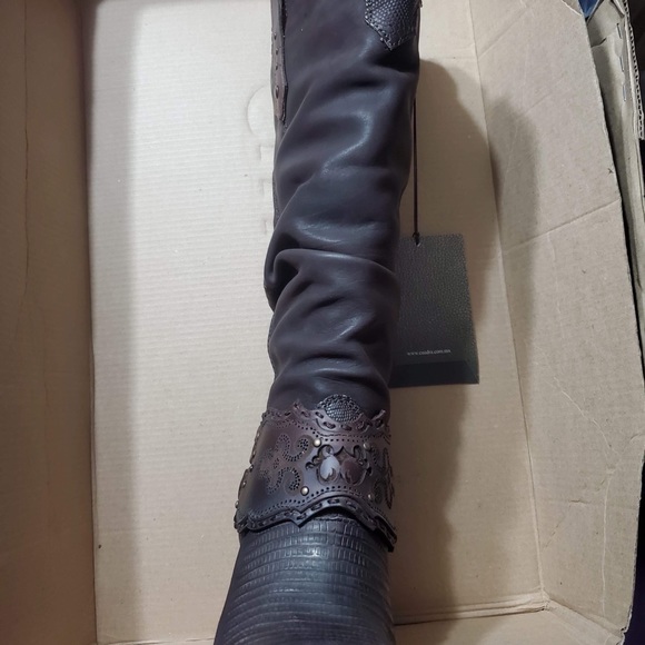 Western heel boots size 6 - Picture 4 of 7